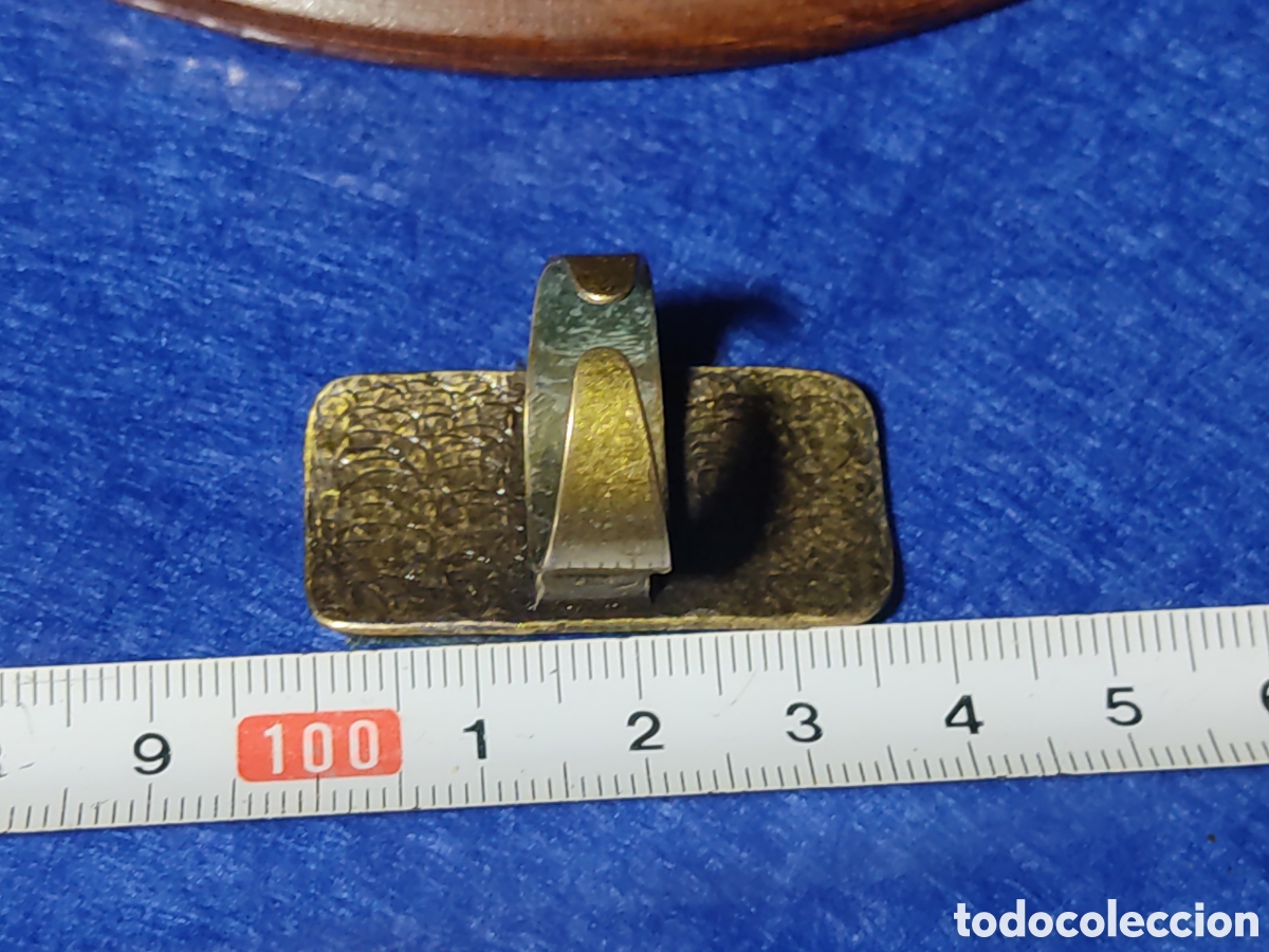 Joyeria: Anillo de lat&oacute;n ajustable.Vintage. - Foto 3