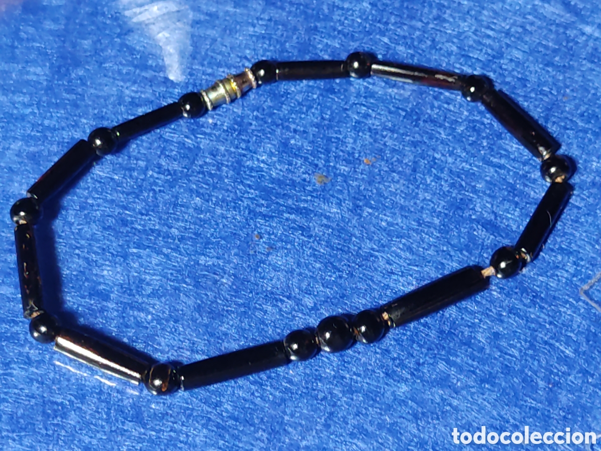 Joyeria: Pulsera de coral negro.Vintage. - Foto 2
