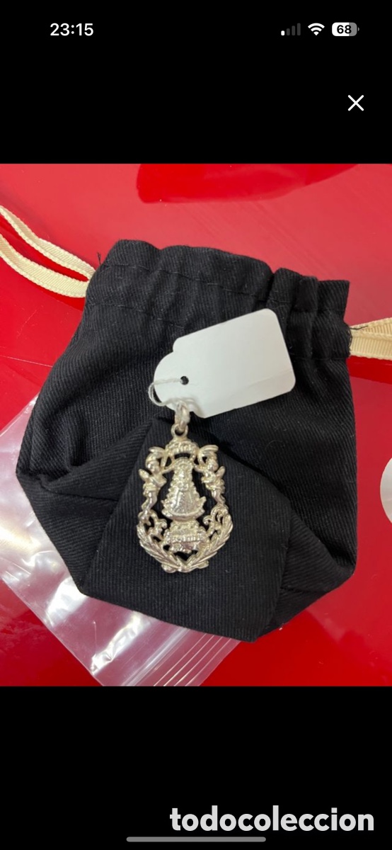 Joyeria: Medalla virgen del rocio plata - Foto 1