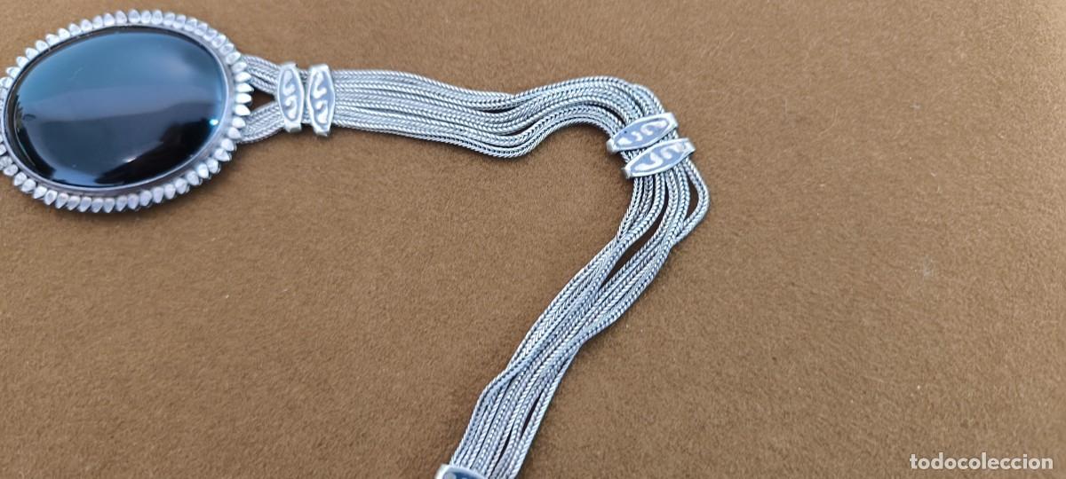 Joyeria: COLLAR EN PLATA Y OVALO EN ONIX NEGRO - Foto 6