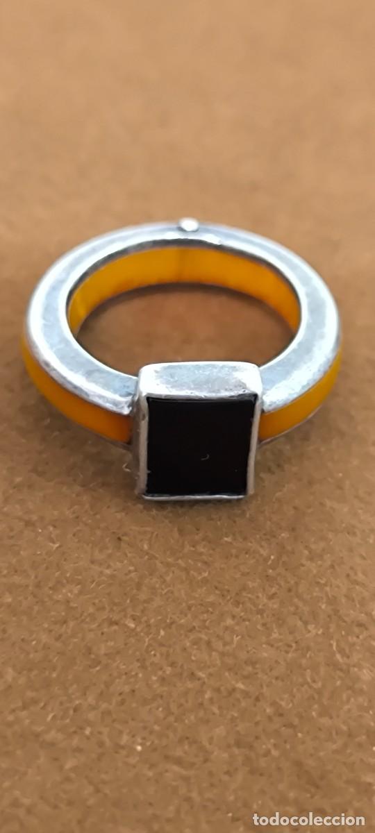 Joyeria: ANILLO DE PLATA Y ONIX NEGRO - Foto 5