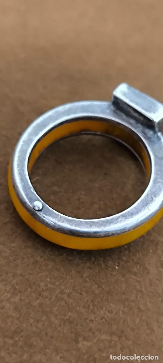 Joyeria: ANILLO DE PLATA Y ONIX NEGRO - Foto 6