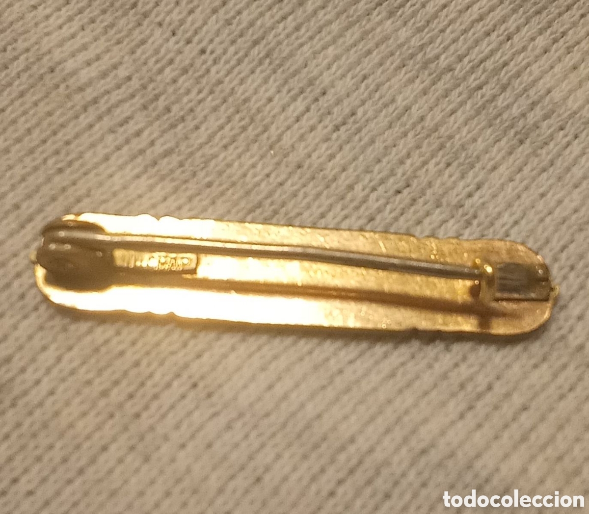 Joyeria: BROCHE CHAPADO EN ORO NO ME BESES - Foto 2