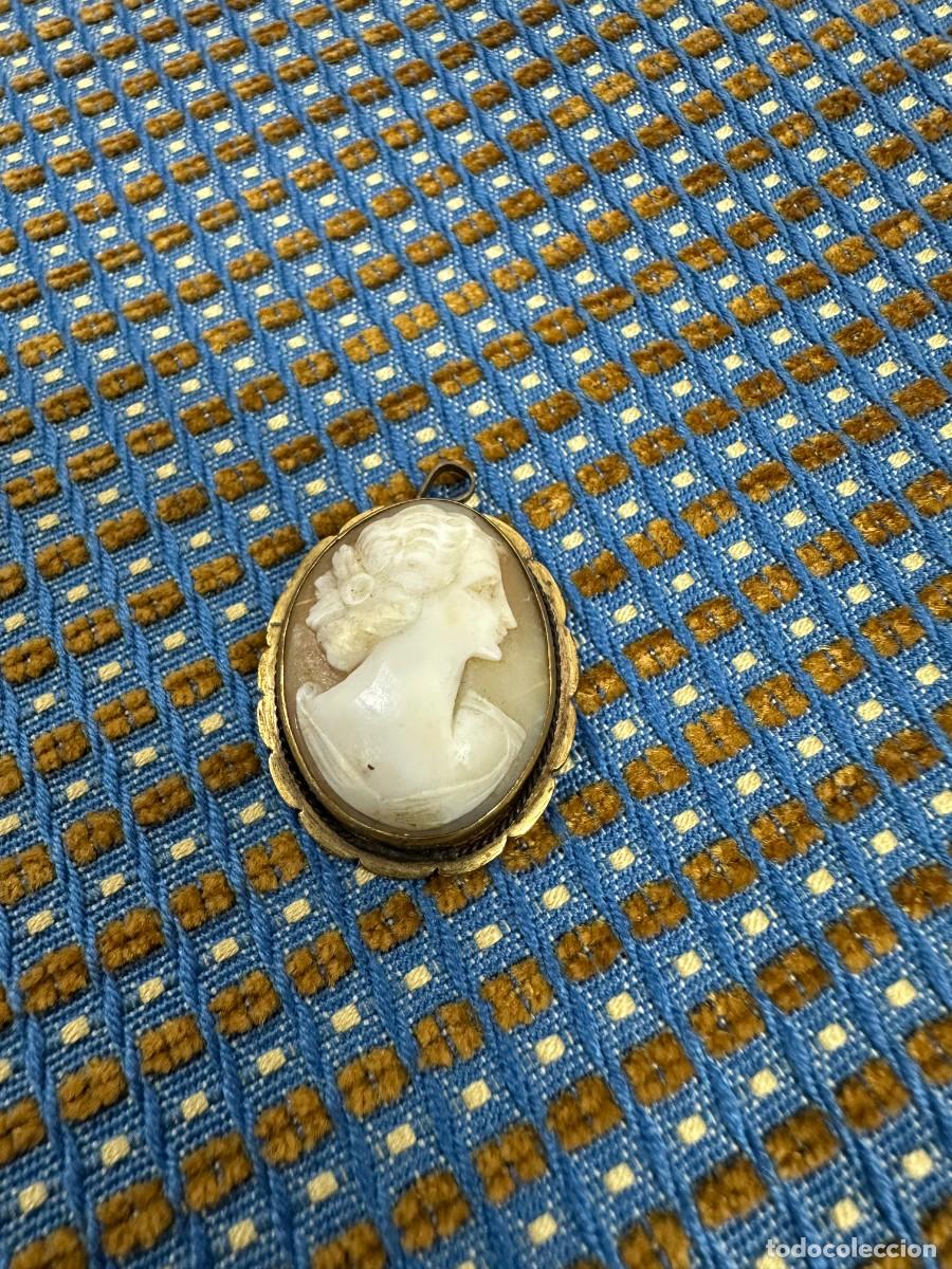 Joyeria: Antiguo colgante, camafeo - Foto 2