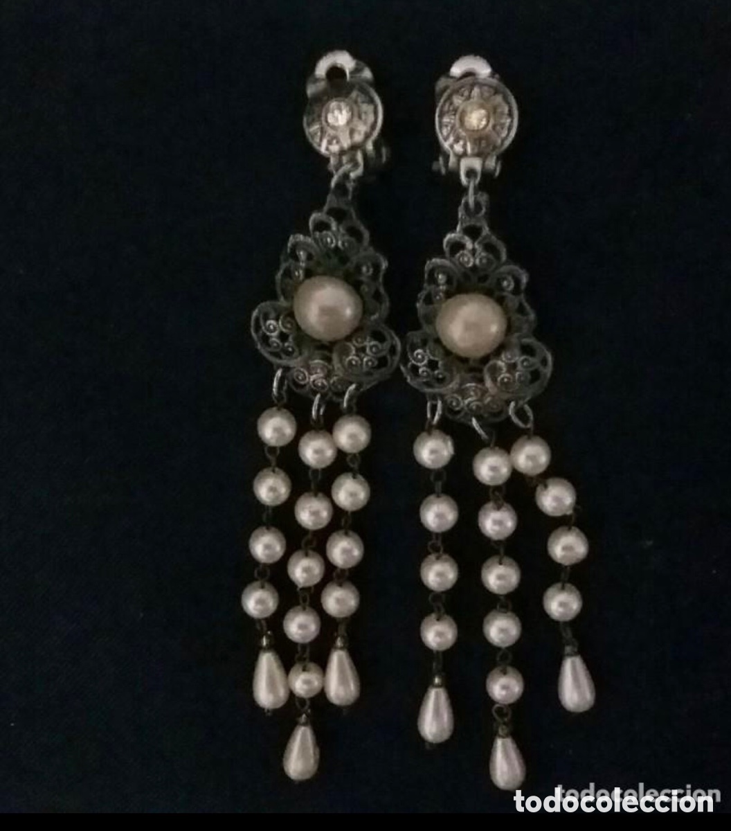 Joyeria: Pendientes de plata y perlas - Foto 5