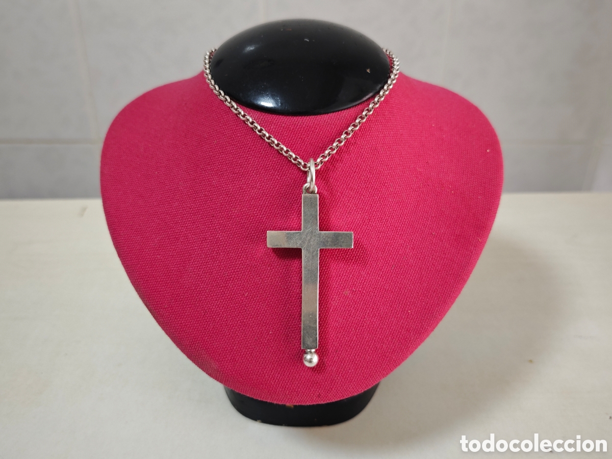 Joyeria: CRUZ Y CADENA DE PLATA DE LEY 60 CM - Foto 3