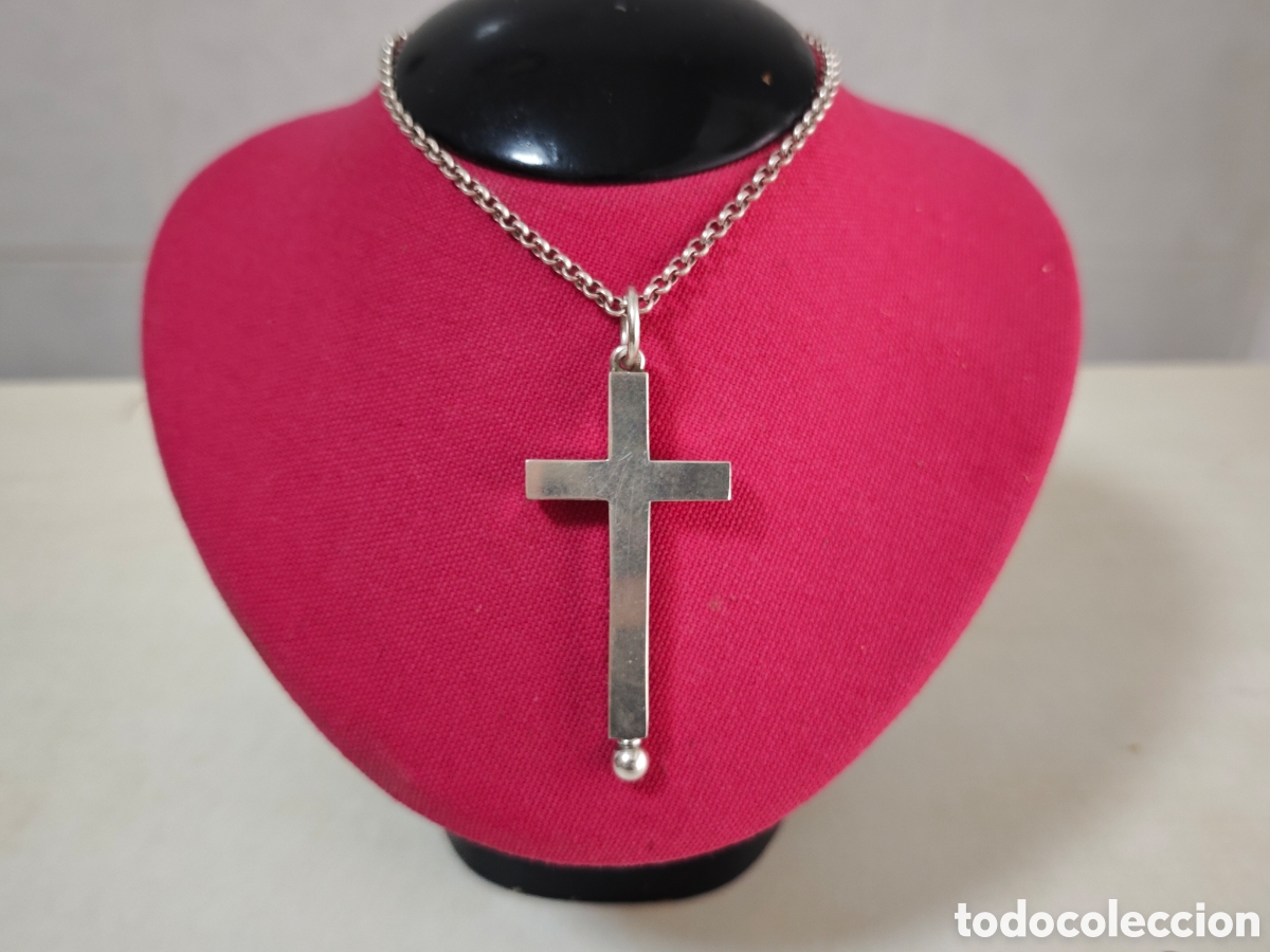 Joyeria: CRUZ Y CADENA DE PLATA DE LEY 60 CM - Foto 4