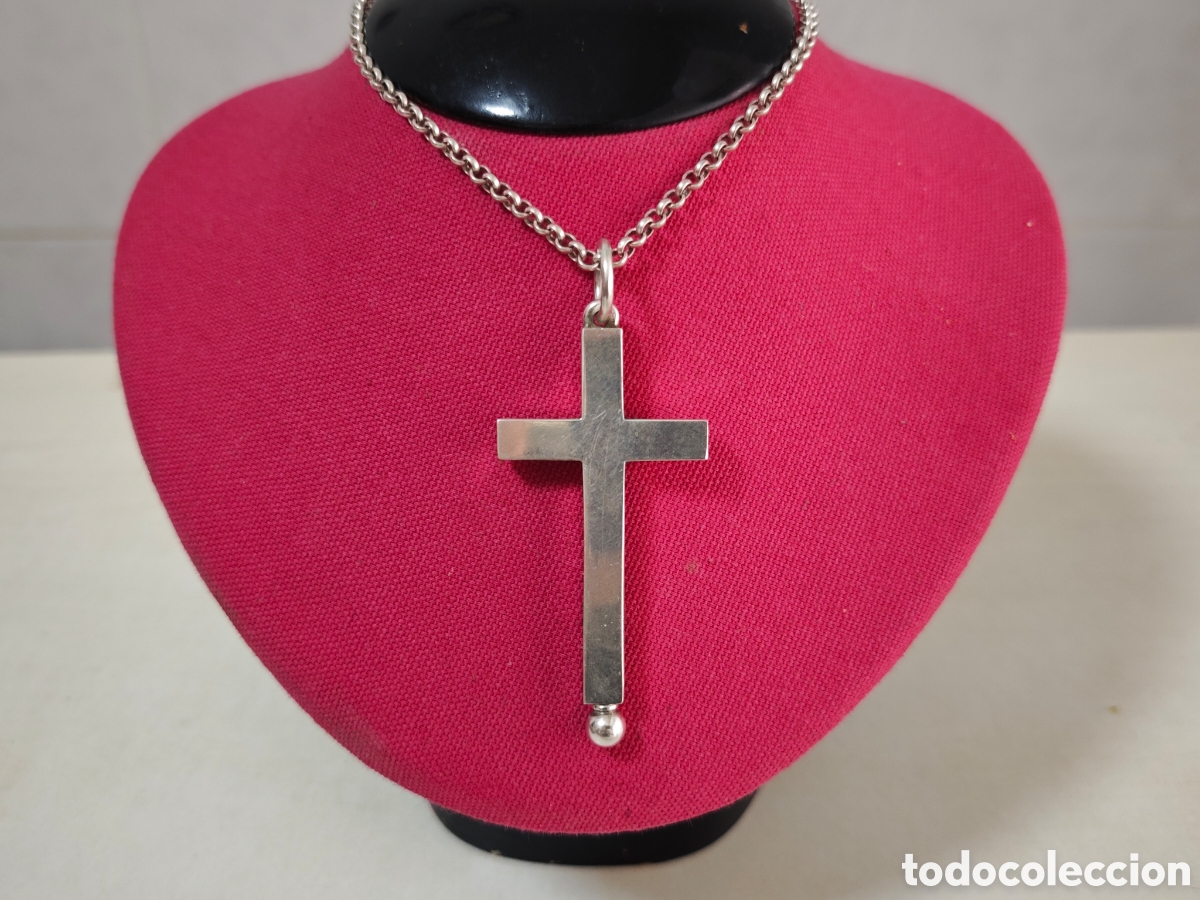 Joyeria: CRUZ Y CADENA DE PLATA DE LEY 60 CM - Foto 5