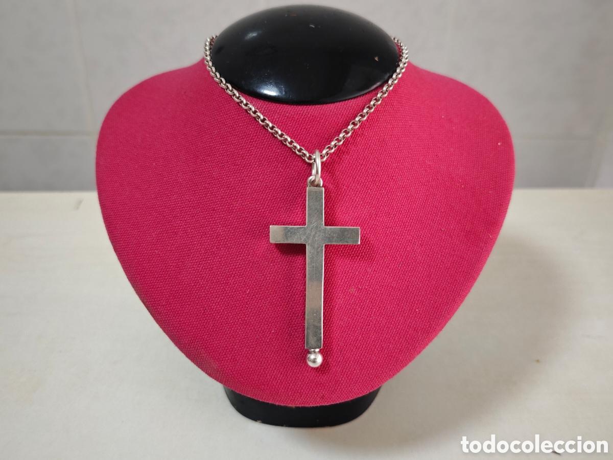 Joyeria: CRUZ Y CADENA DE PLATA DE LEY 60 CM - Foto 6