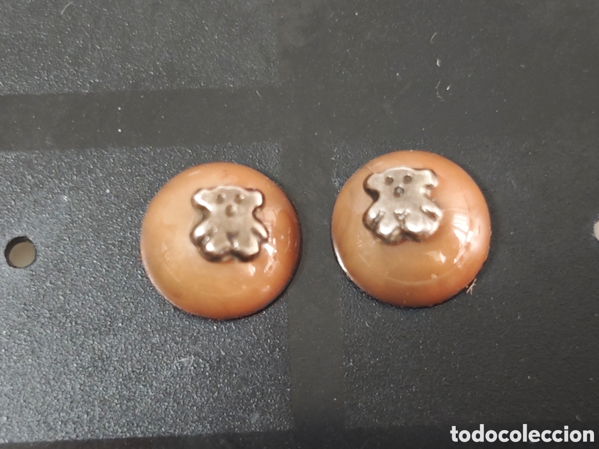 Joyeria: PENDIENTES DE OSO DE PLATA DE LEY - Foto 2