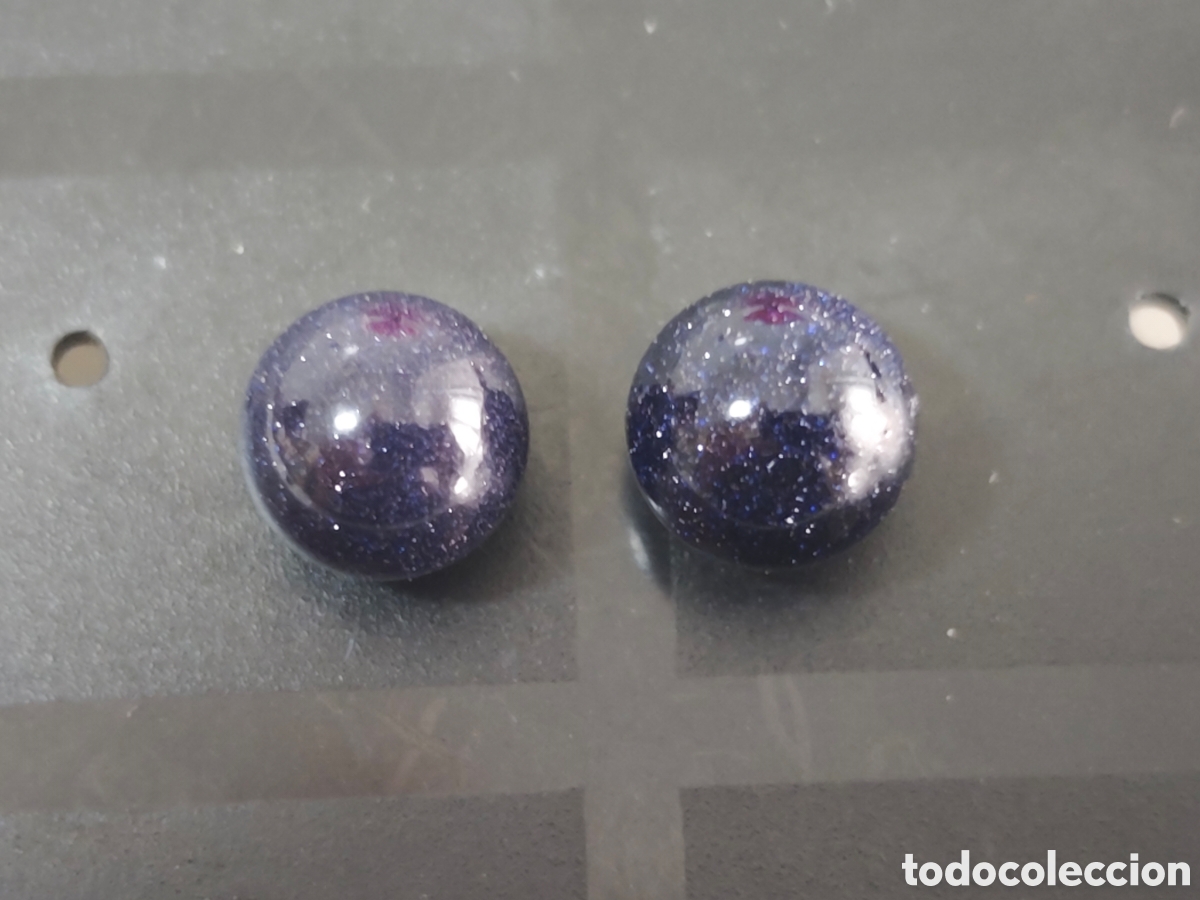 Joyeria: PENDIENTES DE PLATA DE LEY Y LAPISL&Aacute;ZULI - Foto 2