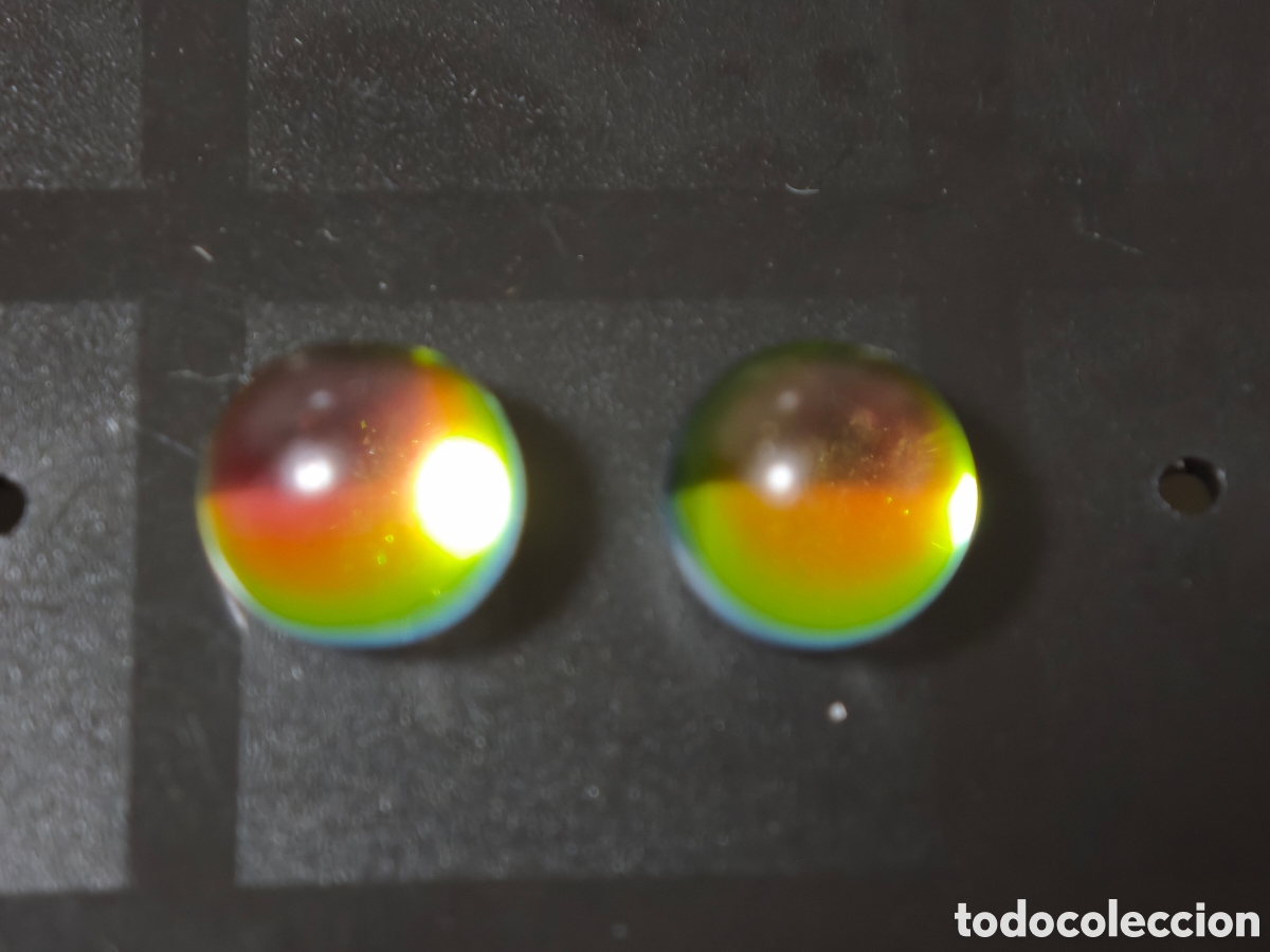 Joyeria: PENDIENTES DE PLATA DE LEY Y CRISTALES DE COLORES - Foto 1