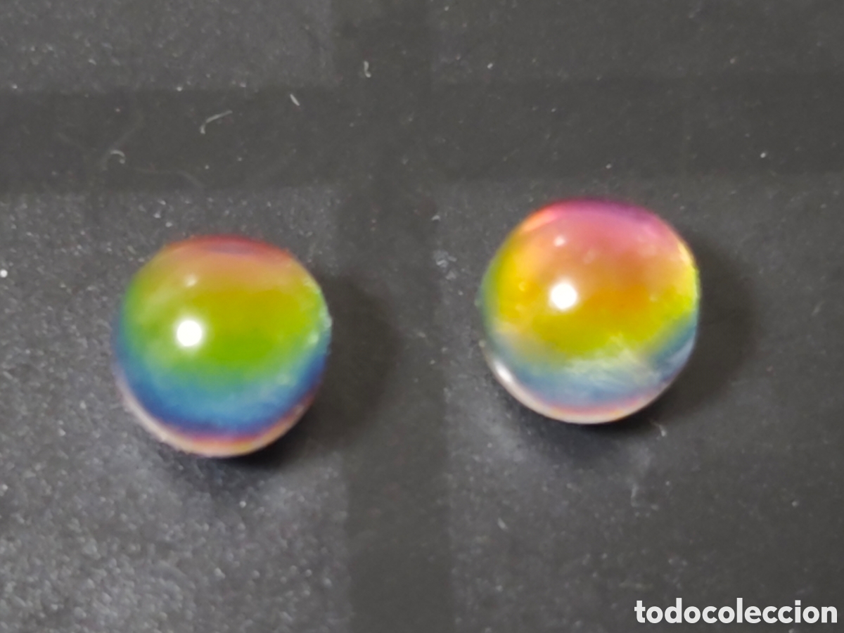 Joyeria: PENDIENTES DE PLATA DE LEY Y CRISTAL DE COLORES - Foto 1
