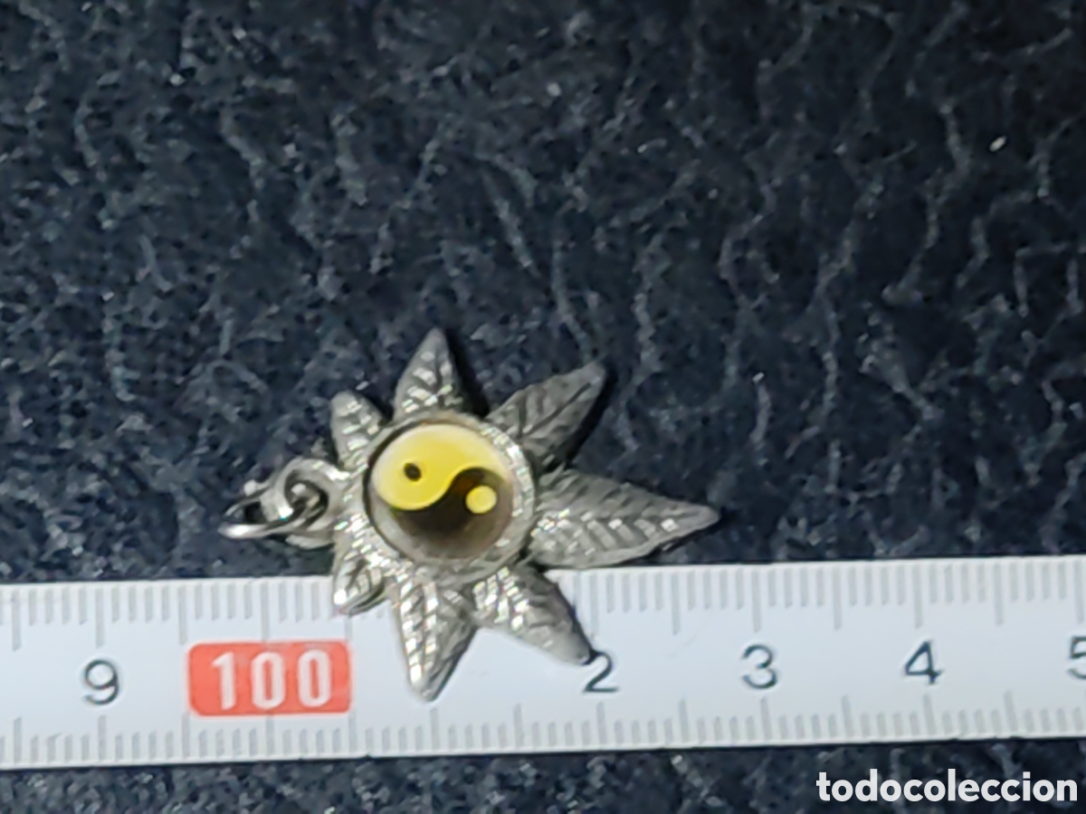 Joyeria: Colgante yin yang de bisuter&iacute;a. - Foto 2