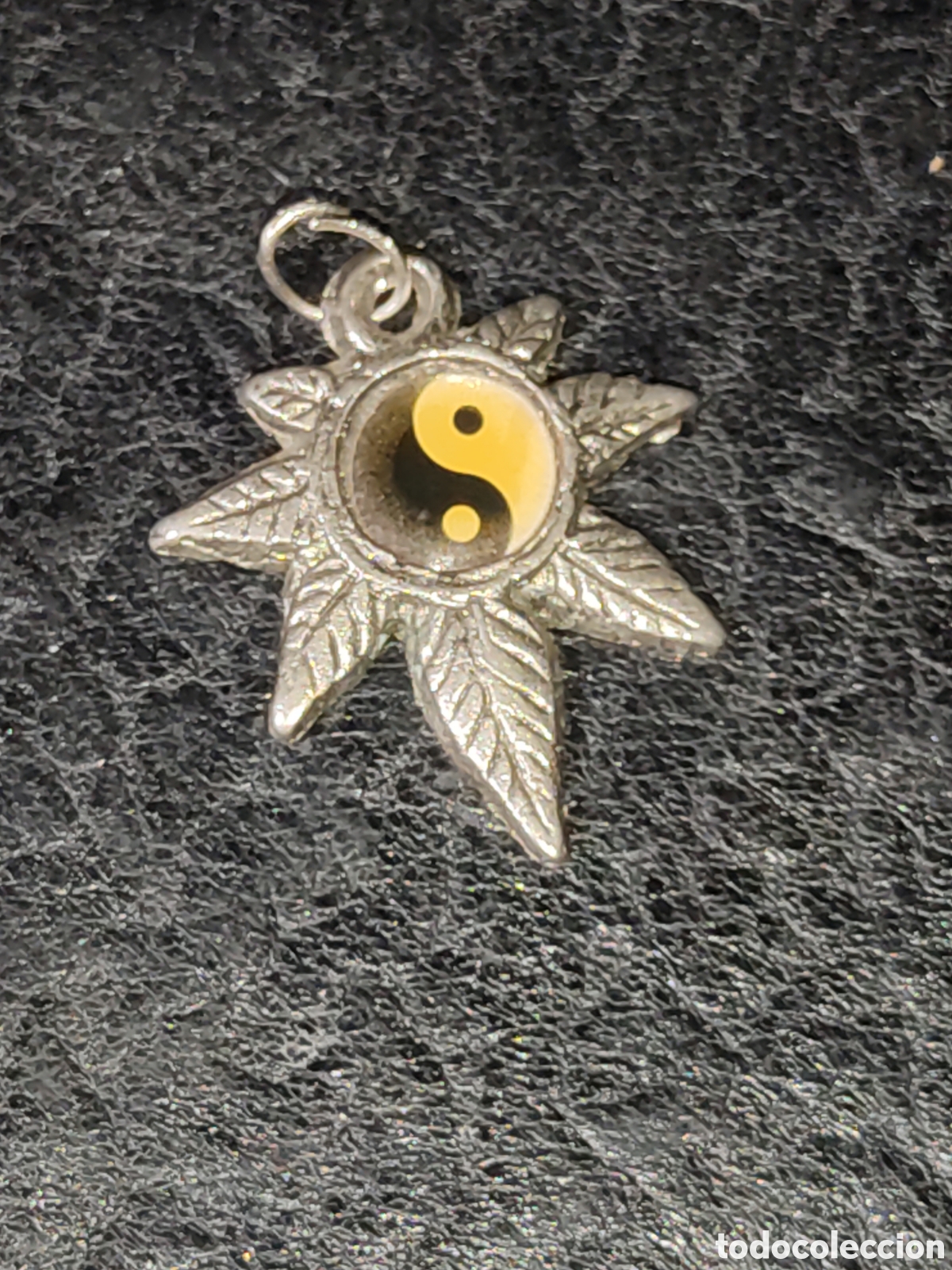 Joyeria: Colgante yin yang de bisuter&iacute;a. - Foto 3