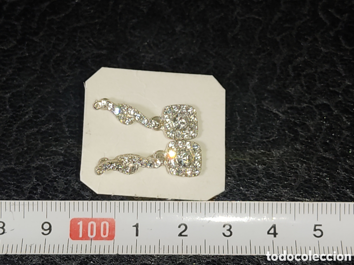 Joyeria: Bonitos pendientes de strass. - Foto 3