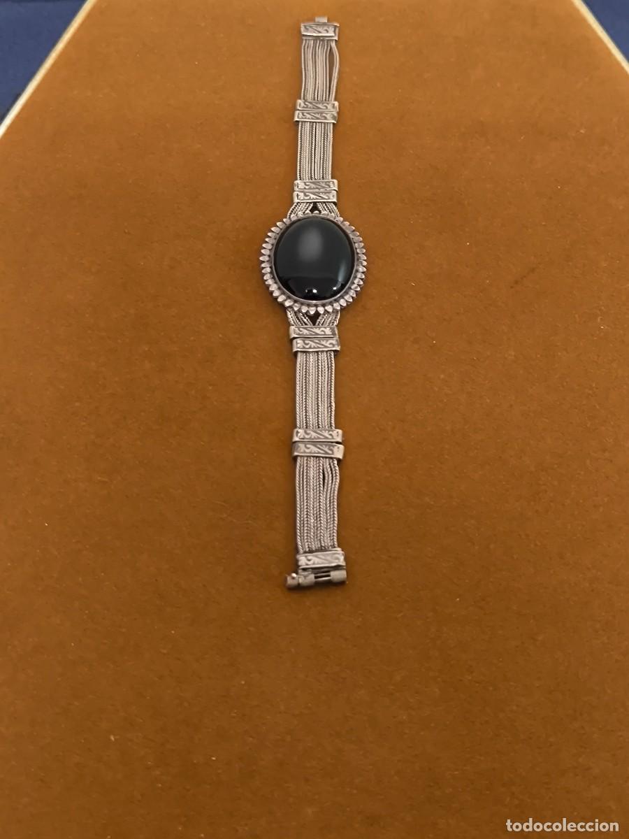 Joyeria: PULSERA EN PLATA Y OVALO EN ONIX NEGRO - Foto 1