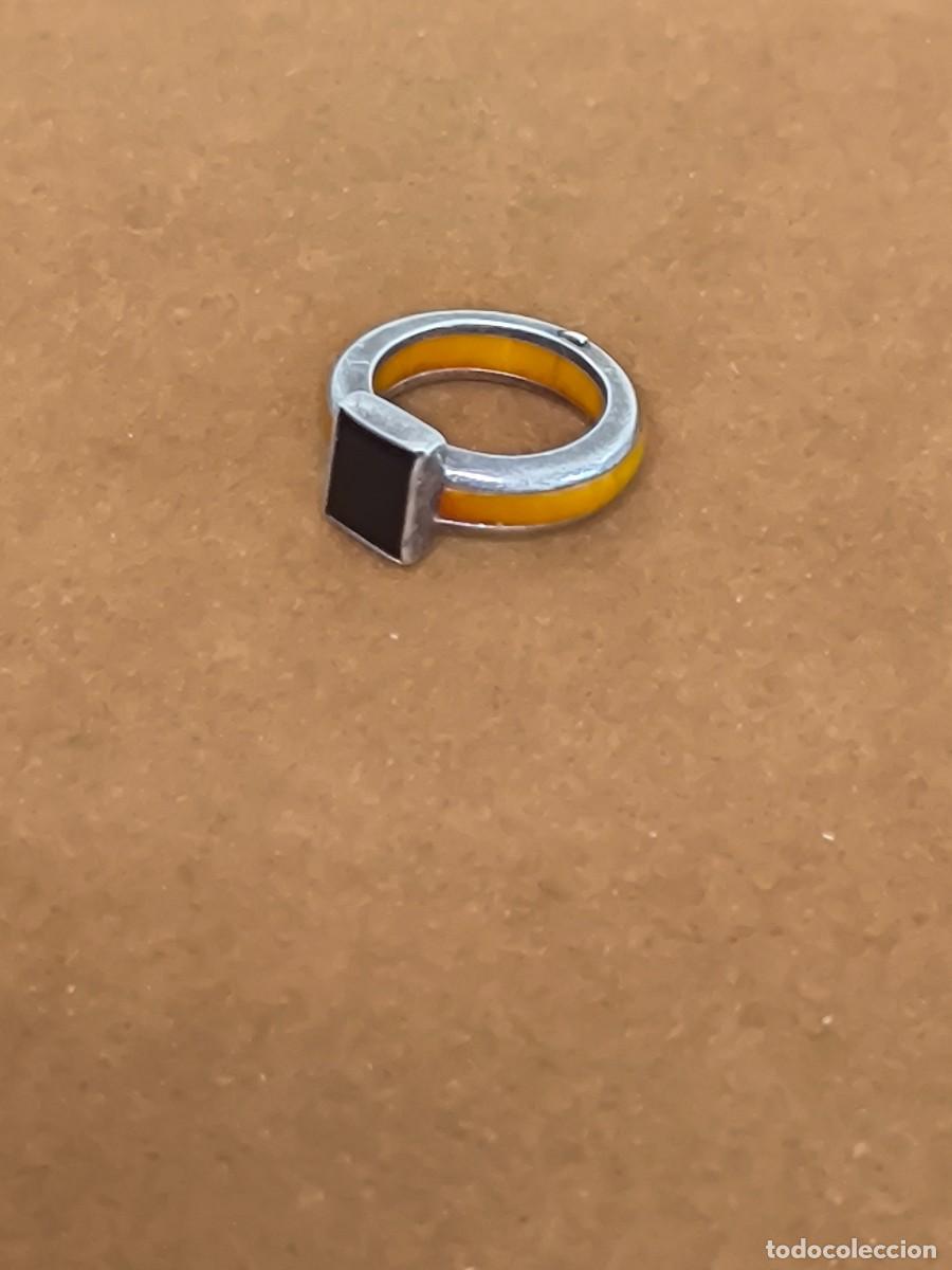 Joyeria: ANILLO DE PLATA Y ONIX NEGRO - Foto 2