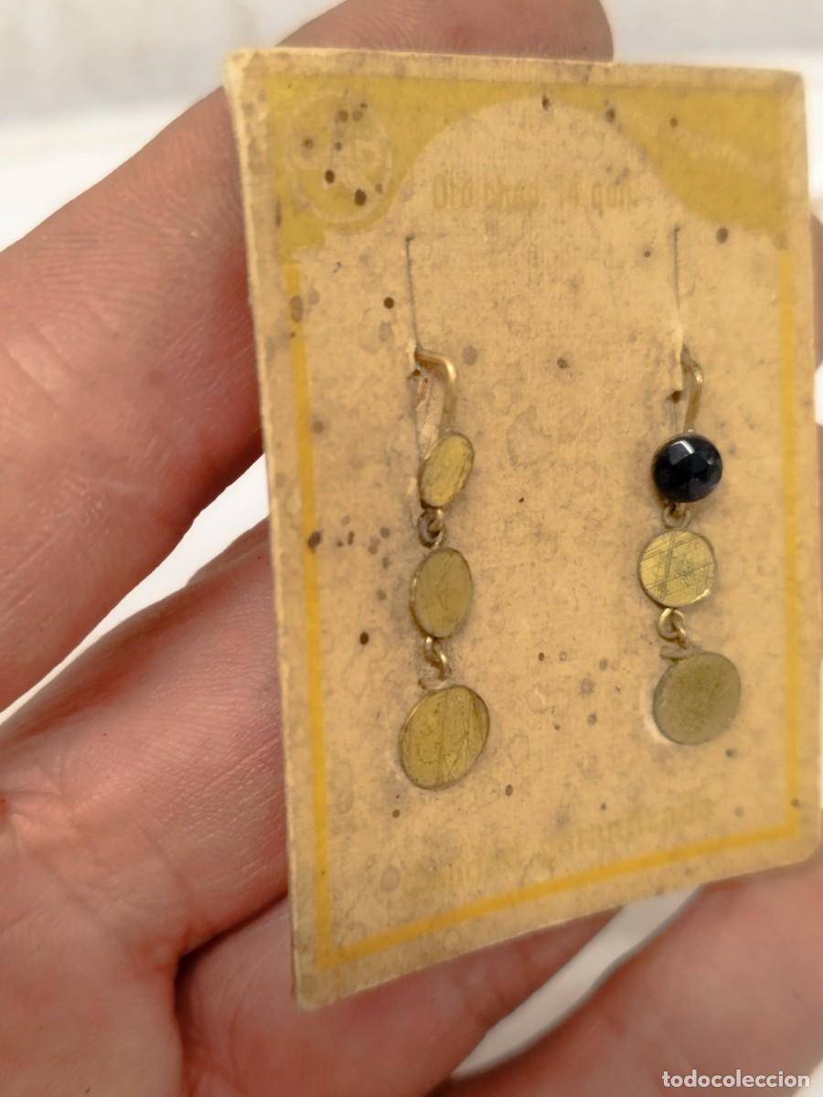 Joyeria: Par, pareja de pendientes a restaurar. - Foto 2