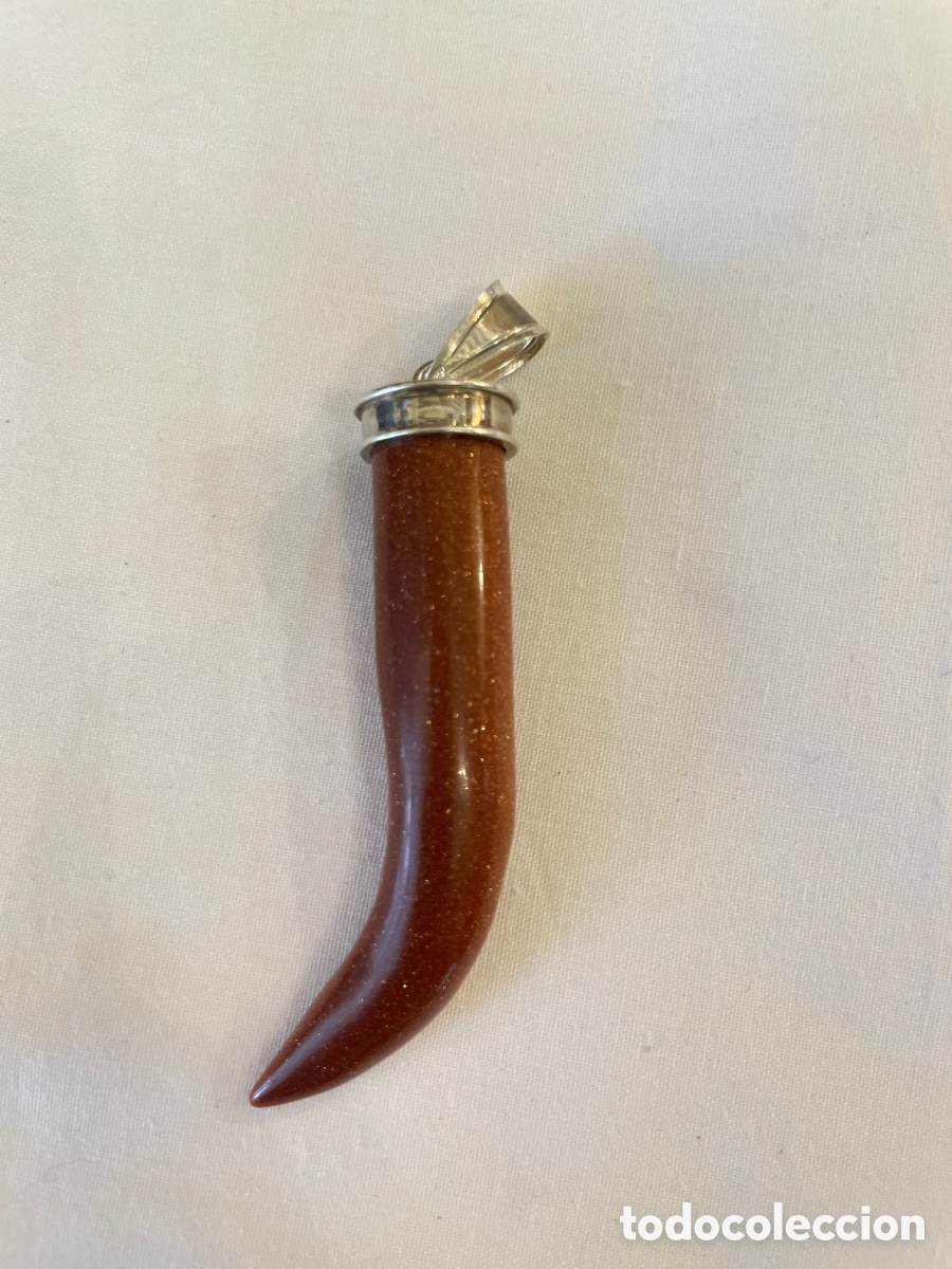 Joyeria: Colgante de plata y aventurina - Foto 1