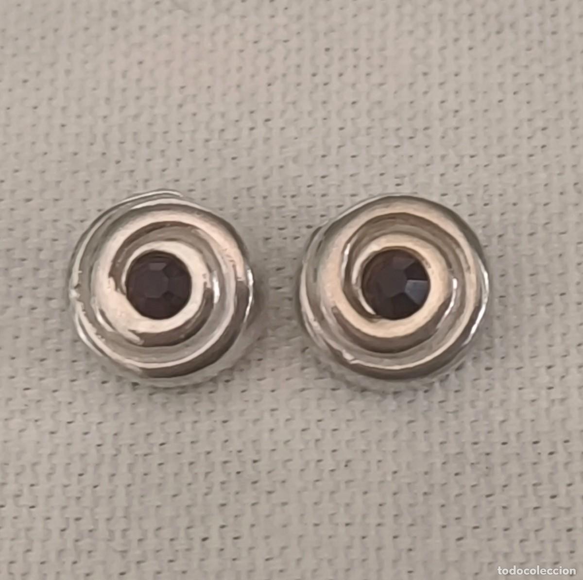Joyeria: Vendo pendientes de plata 925 y piedra granate - Foto 2