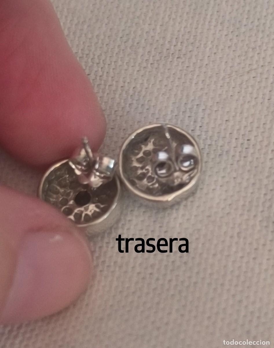 Joyeria: Vendo pendientes de plata 925 y piedra granate - Foto 5
