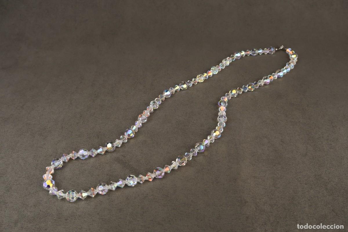 Joyeria: Antiguo Collar de Cristal de Bohemia - Foto 1