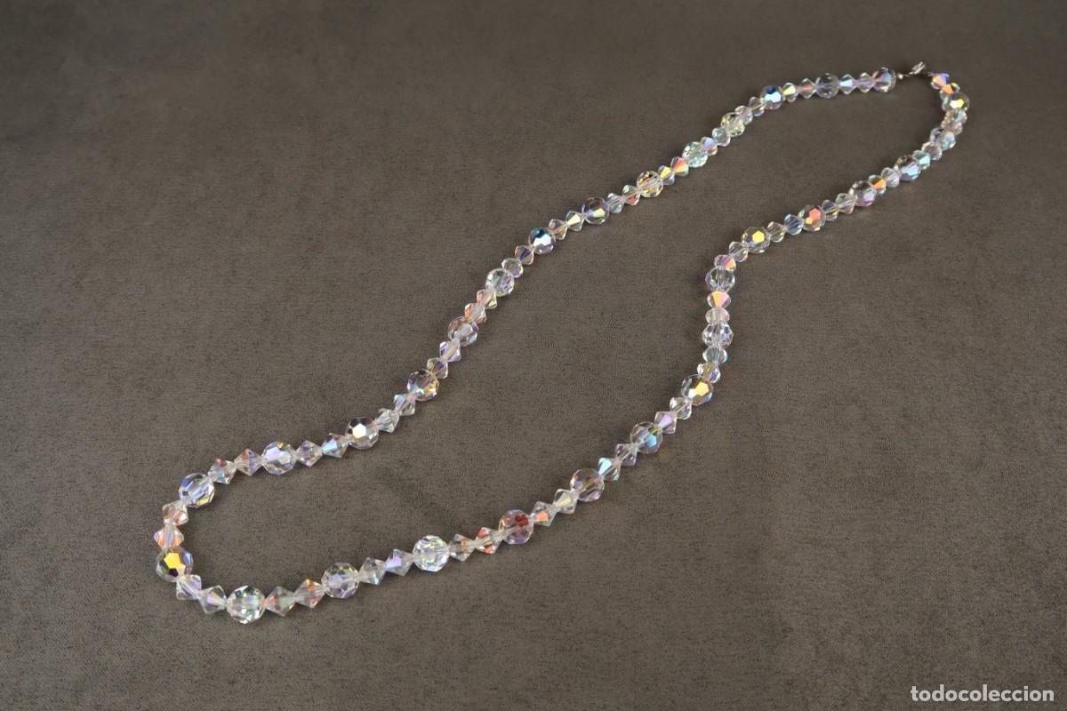 Joyeria: Antiguo Collar de Cristal de Bohemia - Foto 2