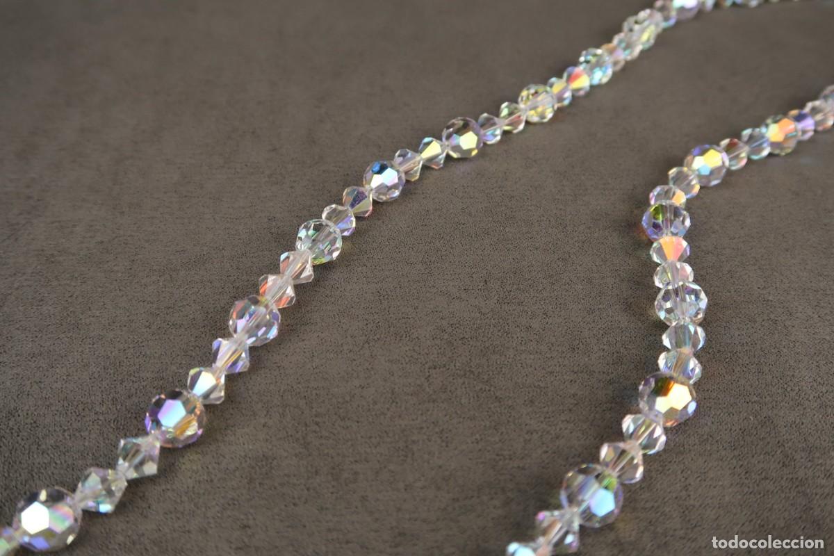 Joyeria: Antiguo Collar de Cristal de Bohemia - Foto 4