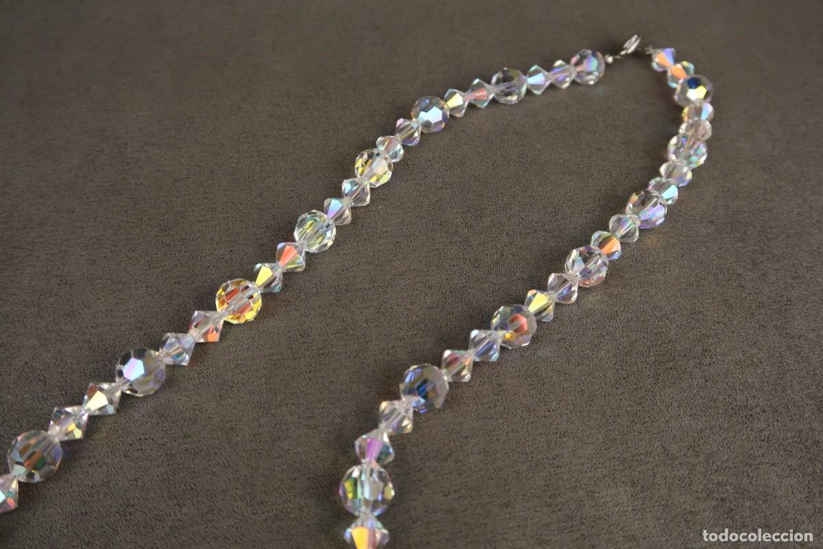 Joyeria: Antiguo Collar de Cristal de Bohemia - Foto 5