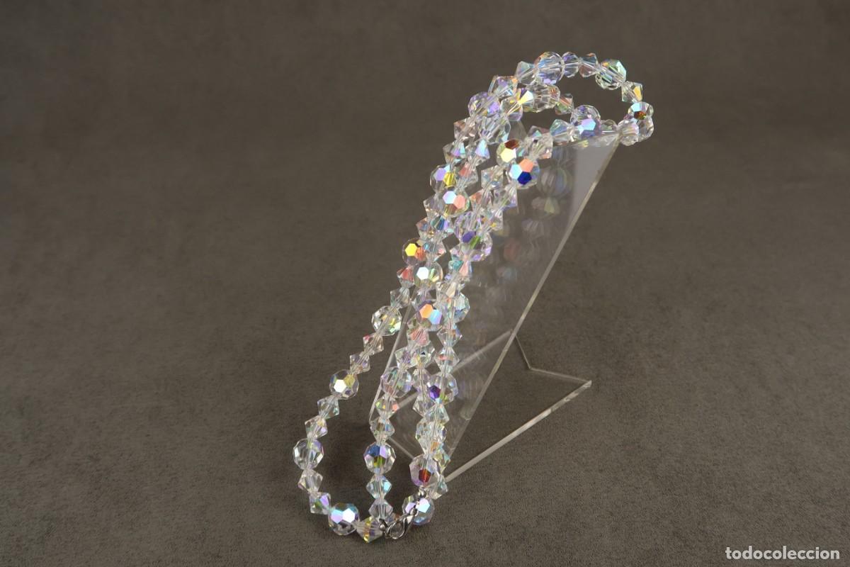 Joyeria: Antiguo Collar de Cristal de Bohemia - Foto 7
