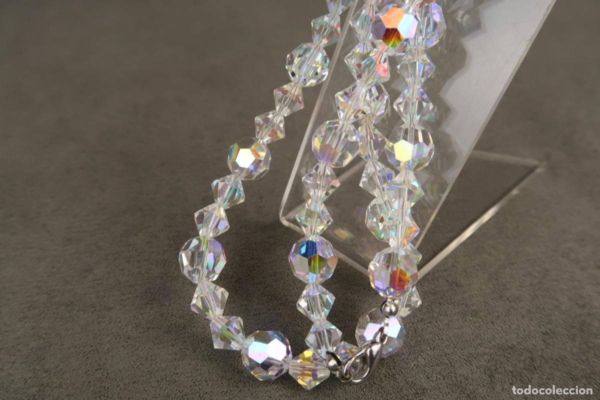 Joyeria: Antiguo Collar de Cristal de Bohemia - Foto 8