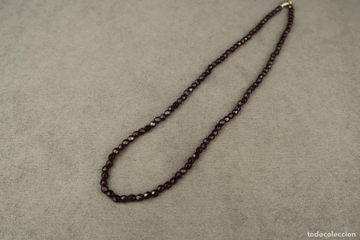Joyeria: Antiguo Collar de Granate Facetado - Foto 1