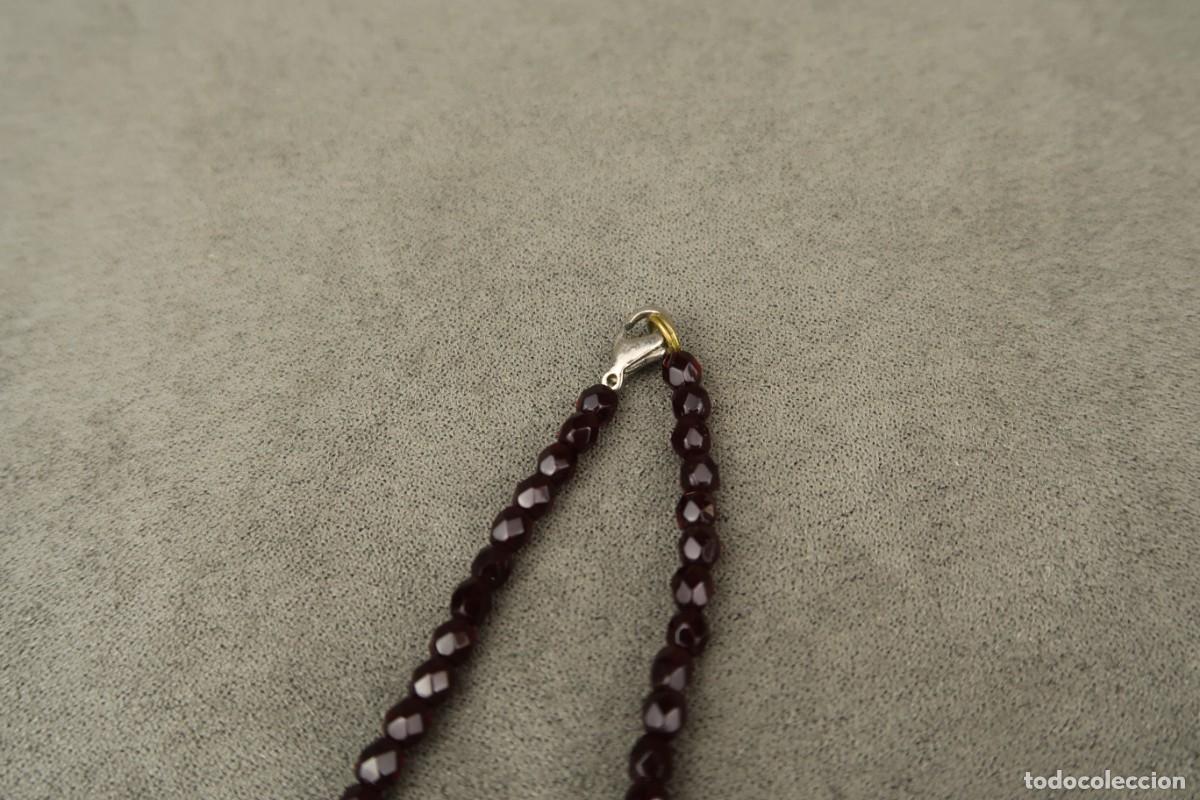 Joyeria: Antiguo Collar de Granate Facetado - Foto 6