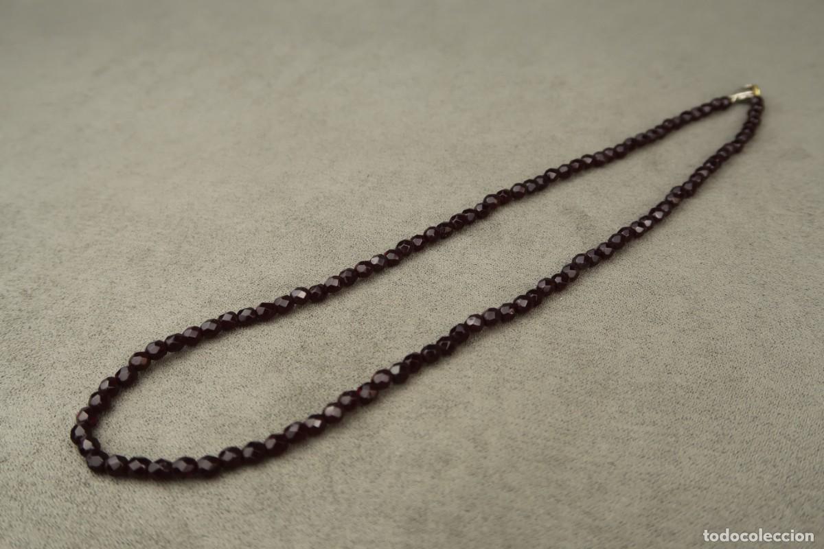 Joyeria: Antiguo Collar de Granate Facetado - Foto 7
