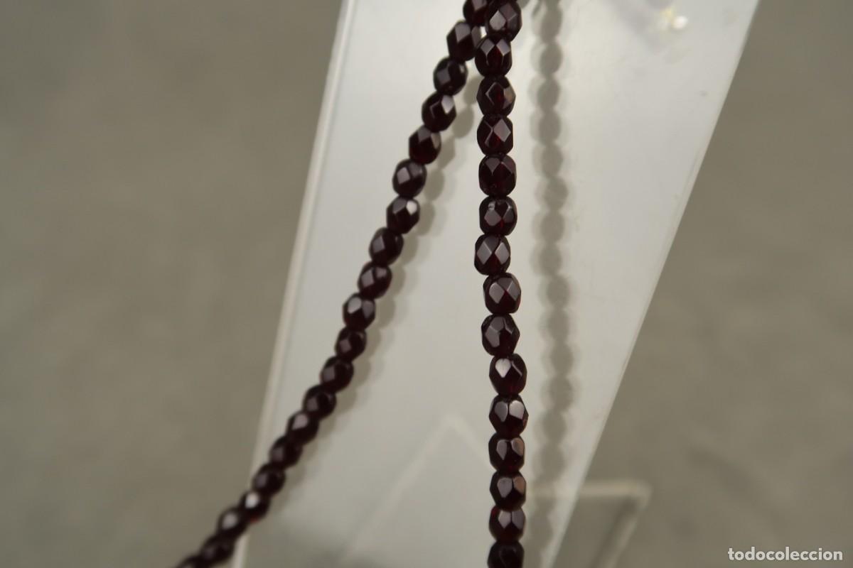 Joyeria: Antiguo Collar de Granate Facetado - Foto 11