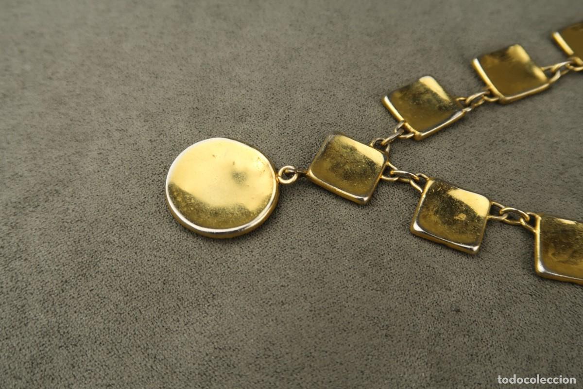 Joyeria: Antiguo Collar Damasquinado - Foto 15