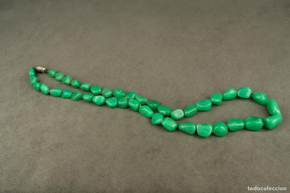 Joyeria: Antiguo Collar de Jade - Foto 7