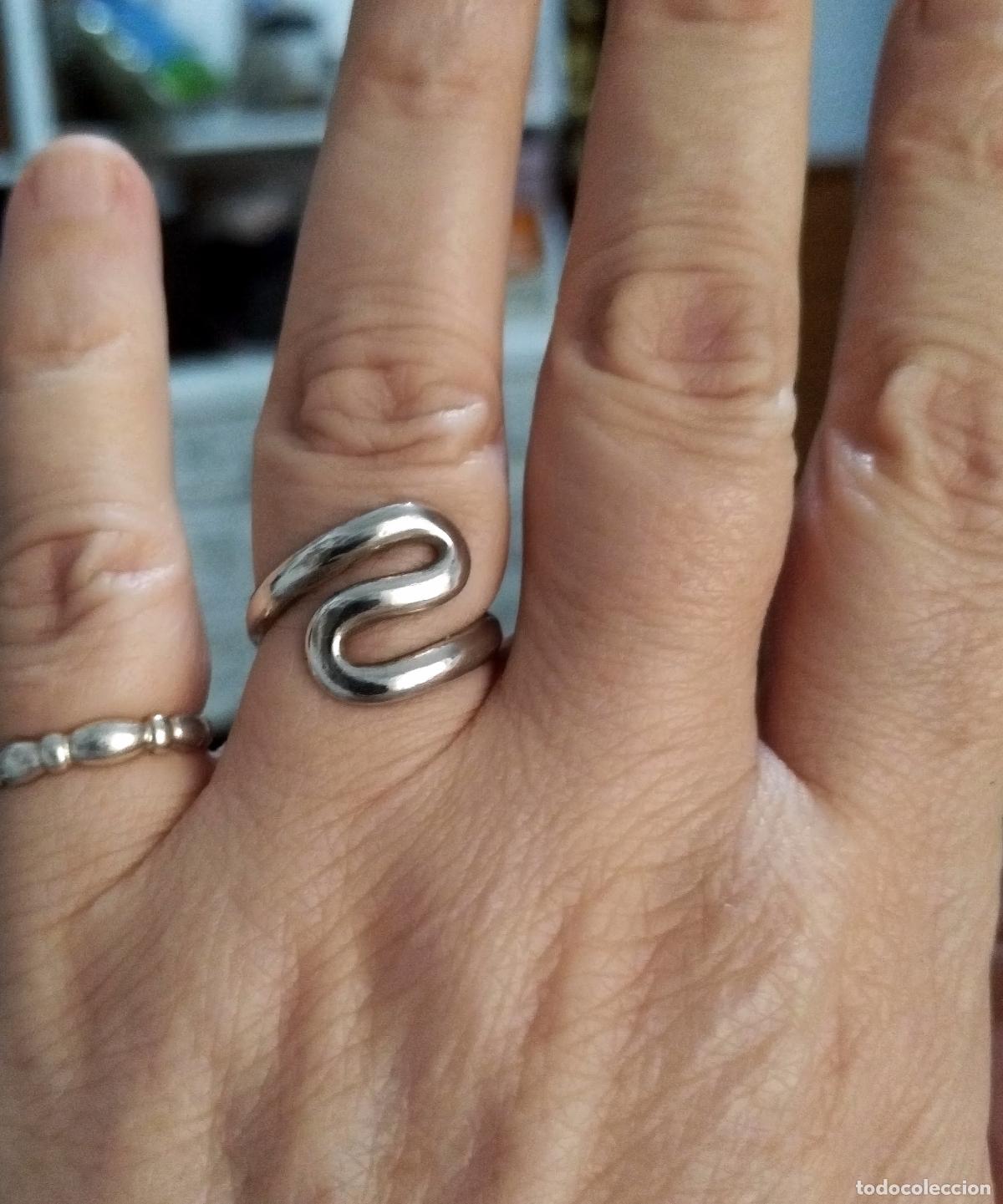 Joyeria: Bonito anillo de plata de ley - Foto 1
