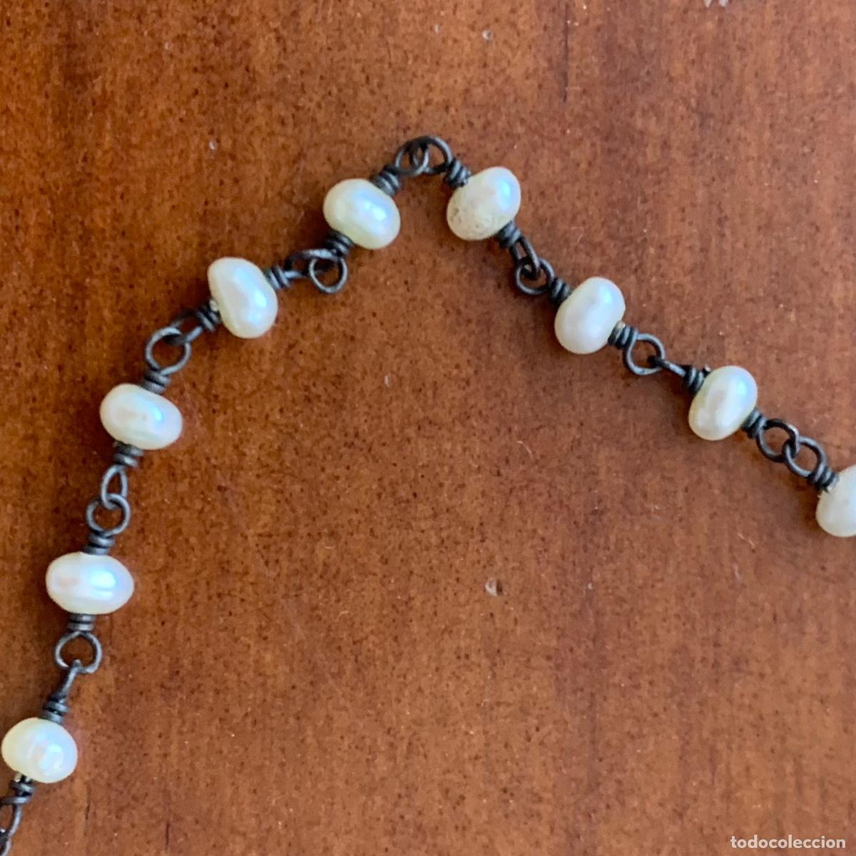 Joyeria: Gargantilla de perlas y plata - Foto 2