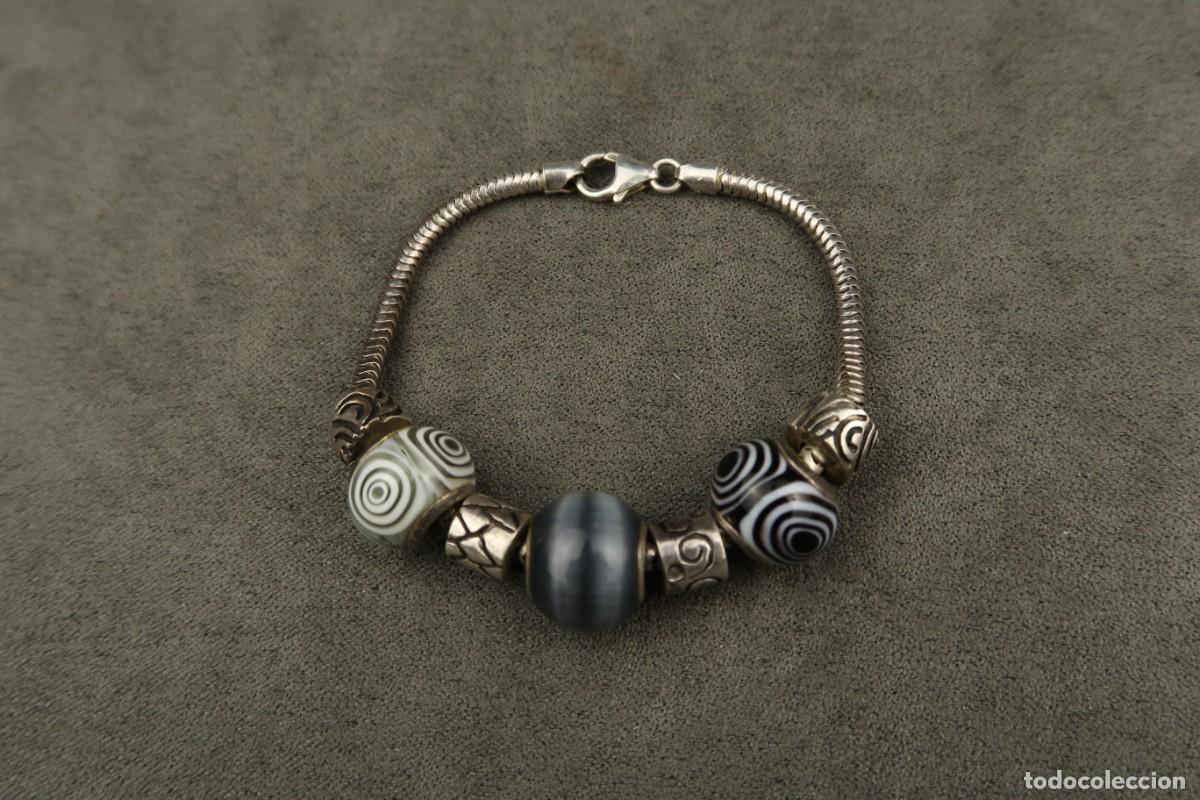 Joyeria: Antigua Pulsera de Plata - Foto 3
