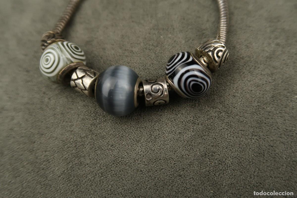 Joyeria: Antigua Pulsera de Plata - Foto 4