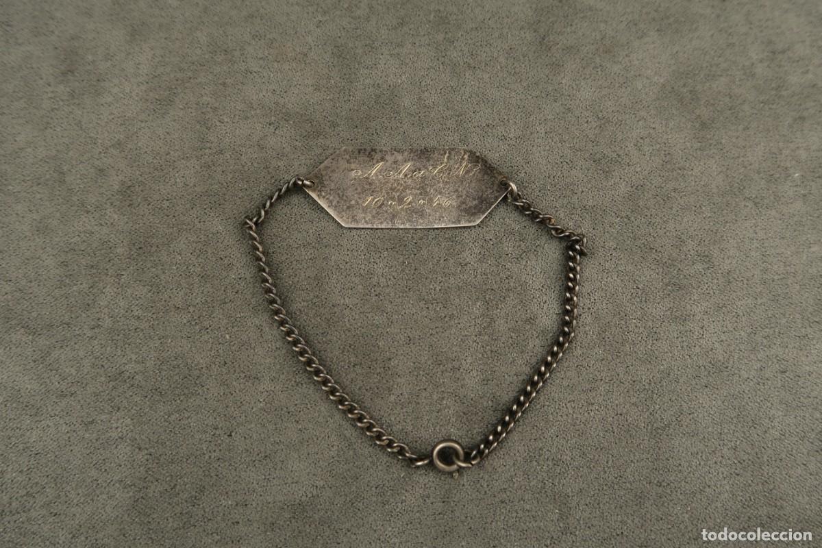 Joyeria: Antigua Pulsera de Plata - Foto 5