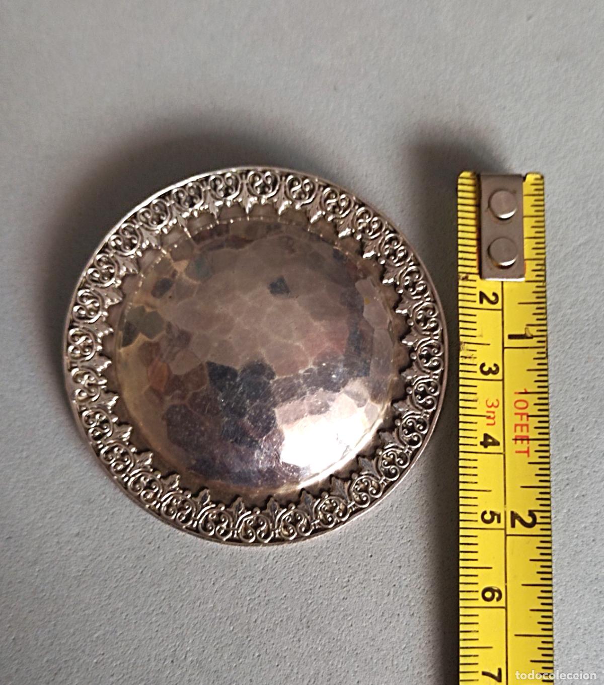 Joyeria: Antiguo broche plateado. - Foto 2