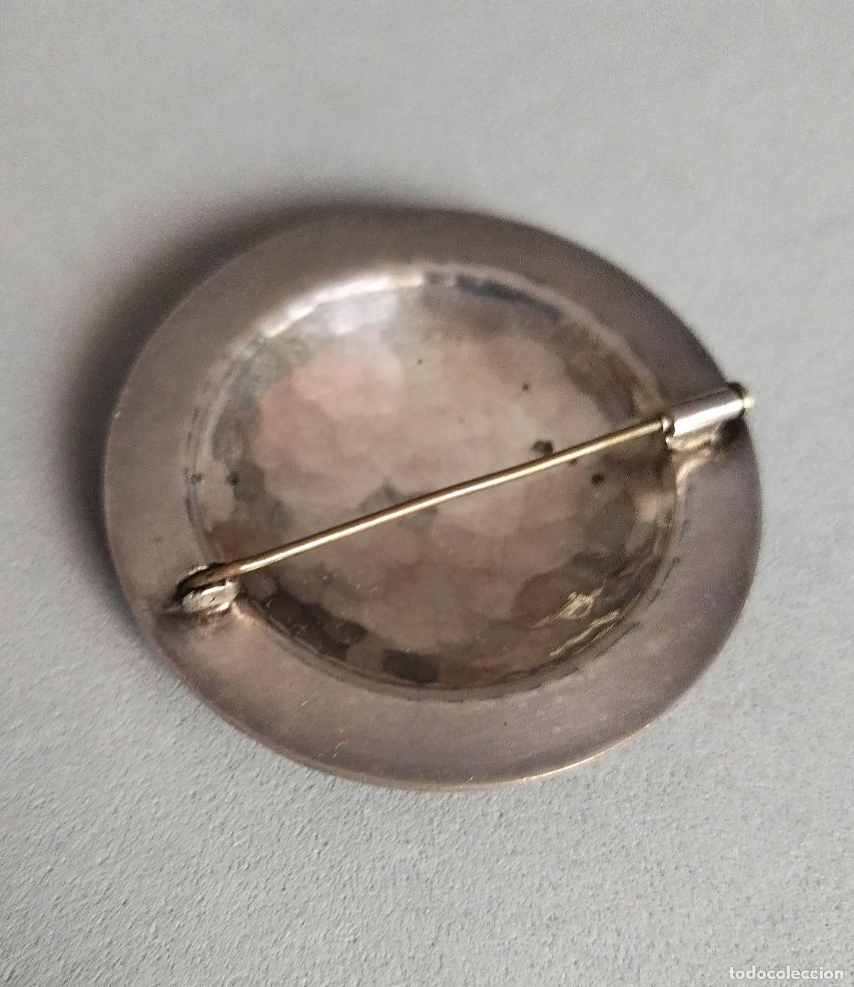 Joyeria: Antiguo broche plateado. - Foto 5