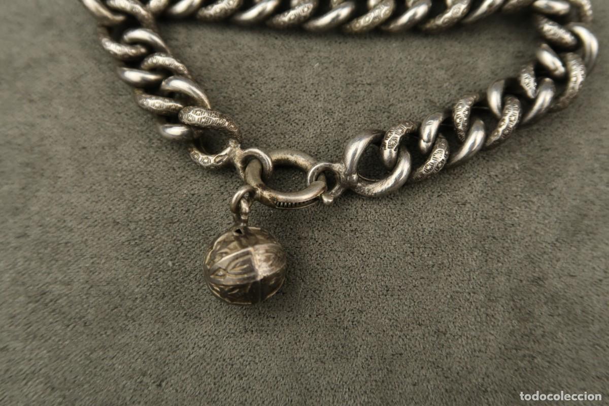 Joyeria: Antigua Pulsera de Plata - Foto 11