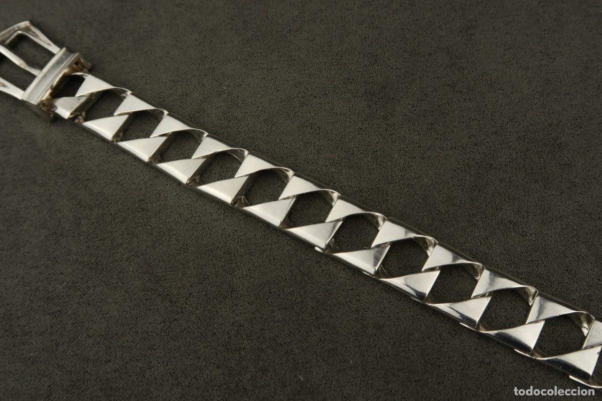Joyeria: Antigua Pulsera de Plata - Foto 14