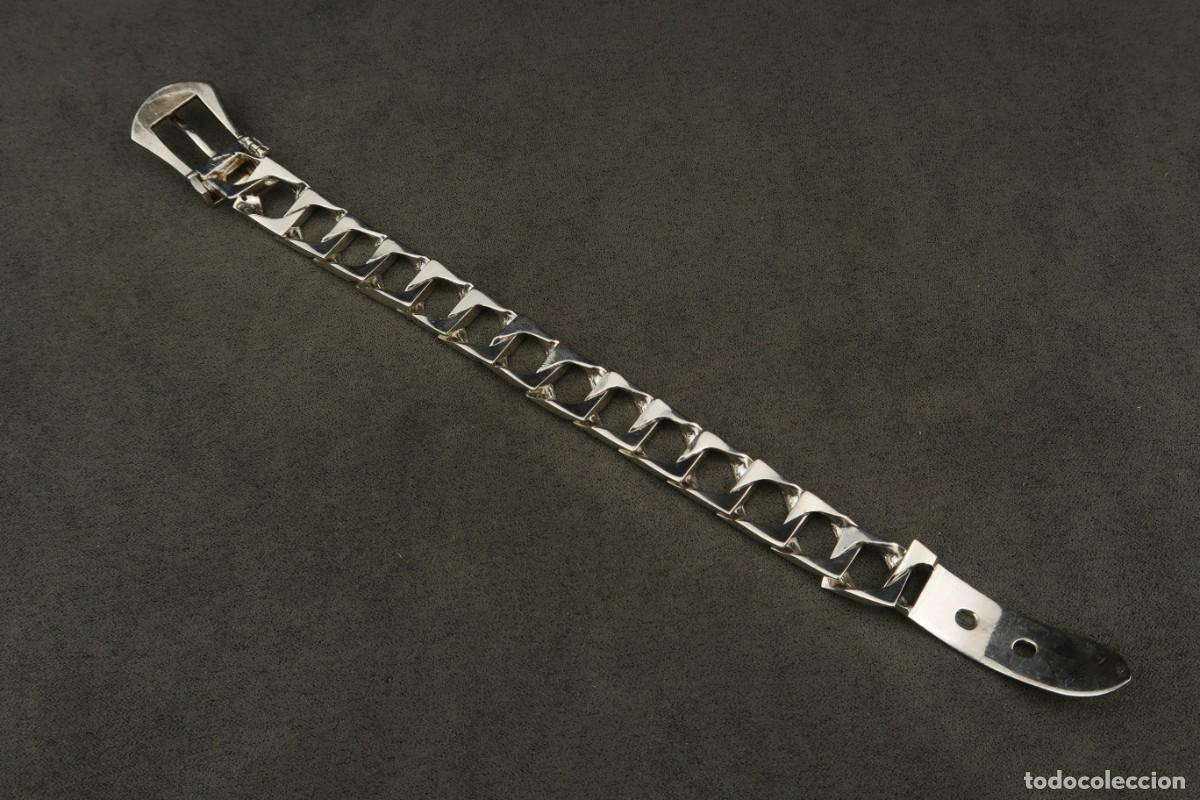 Joyeria: Antigua Pulsera de Plata - Foto 16