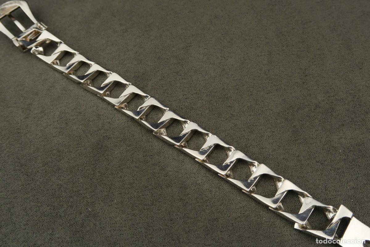 Joyeria: Antigua Pulsera de Plata - Foto 18