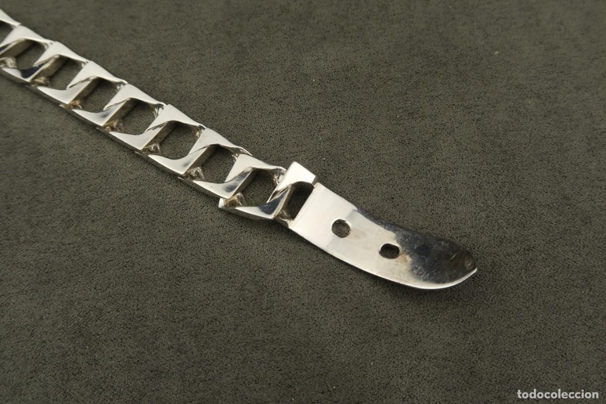 Joyeria: Antigua Pulsera de Plata - Foto 19